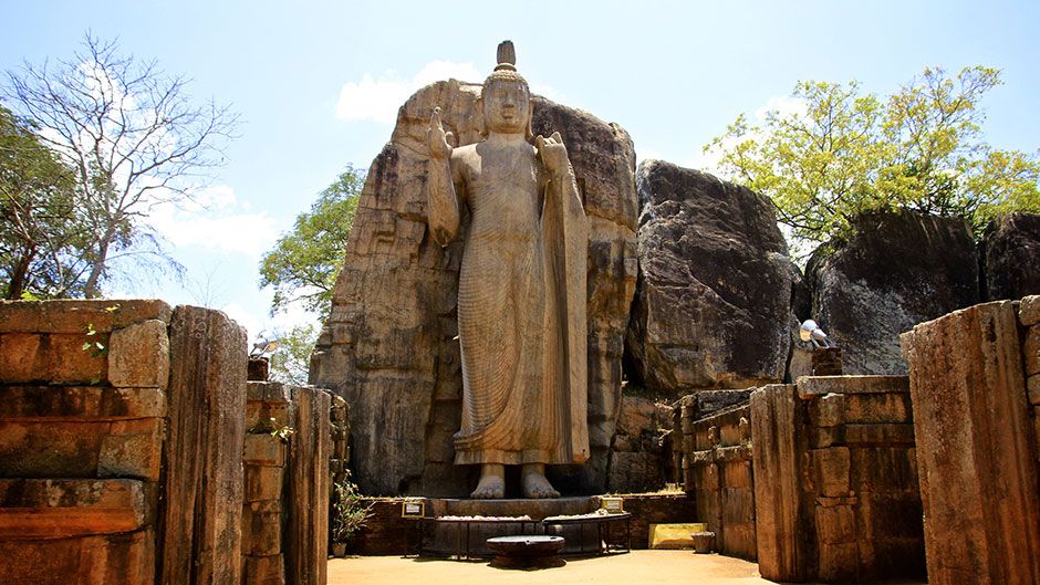 Avukana Buddha Statue — North Central Province, Sri Lanka