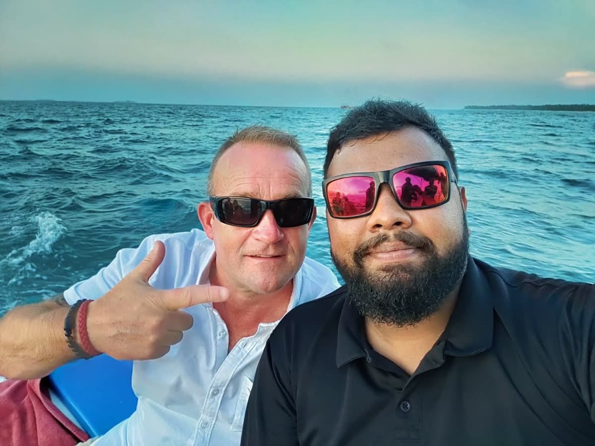 Sunset cruise off the west coast — Ceylon Bound Holidays & Tours guests in Sri Lanka