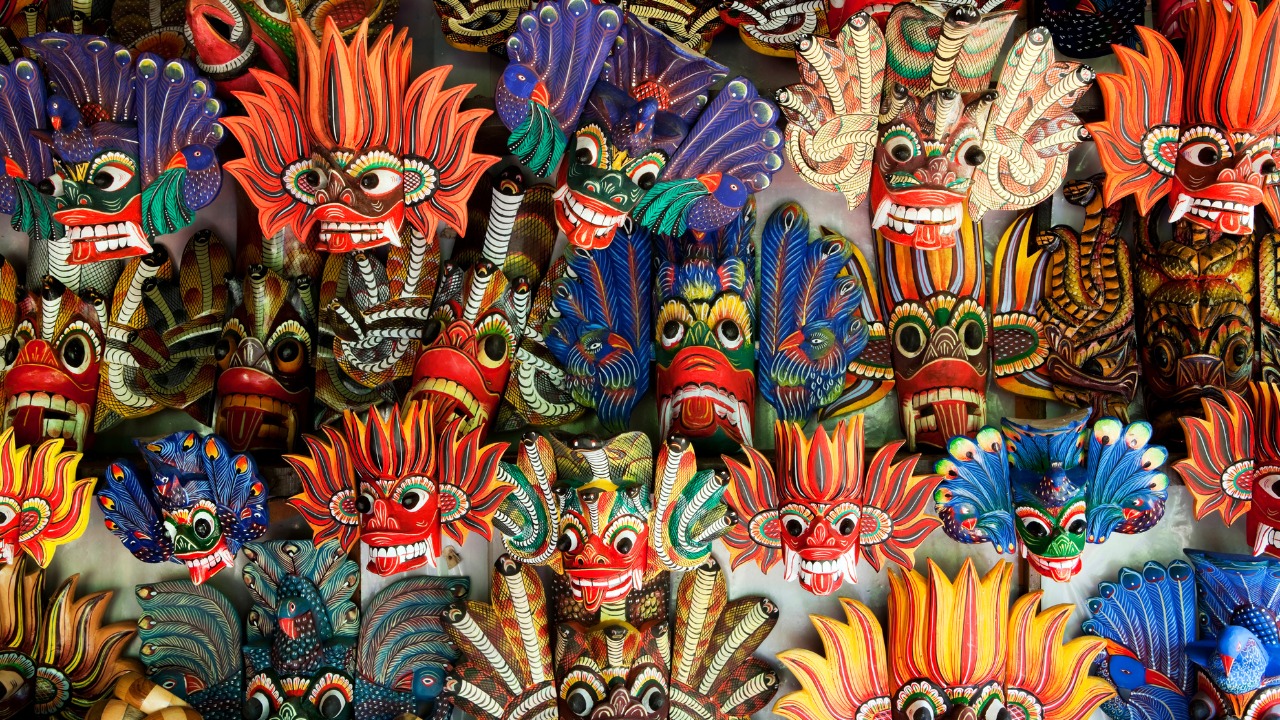Meeting the mask carvers of Ambalangoda
